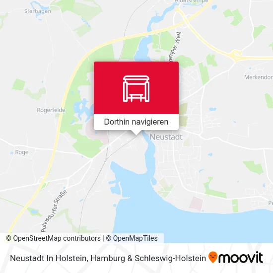 Neustadt In Holstein Karte