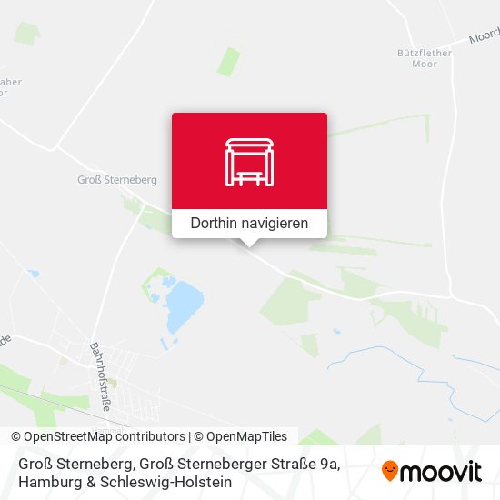 Groß Sterneberg, Groß Sterneberger Straße 9a Karte