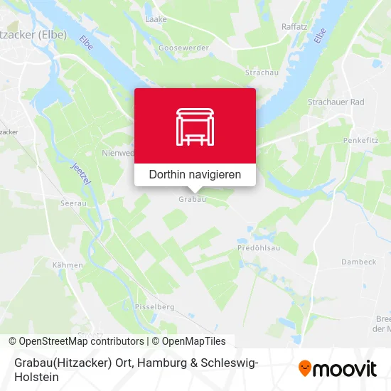Grabau(Hitzacker) Ort Karte