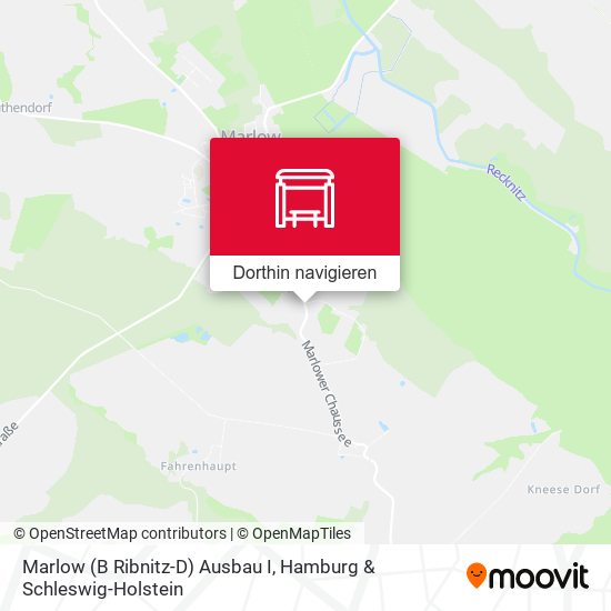 Marlow (B Ribnitz-D) Ausbau I Karte