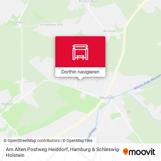 Am Alten Postweg Heiddorf Karte