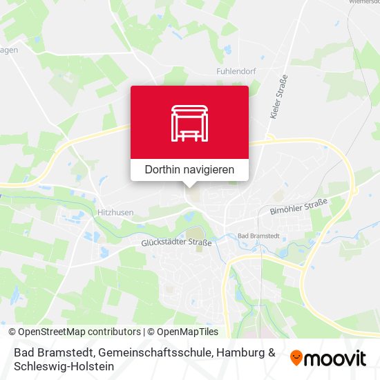 Bad Bramstedt, Gemeinschaftsschule Karte