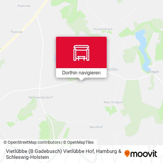 Vietlübbe (B Gadebusch) Vietlübbe Hof Karte
