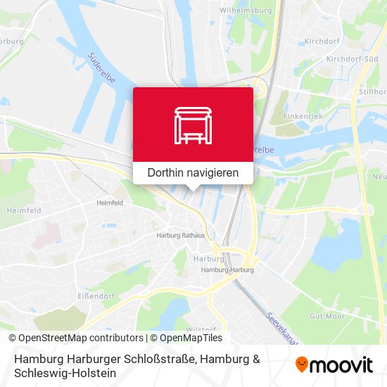 Hamburg Harburger Schloßstraße Karte