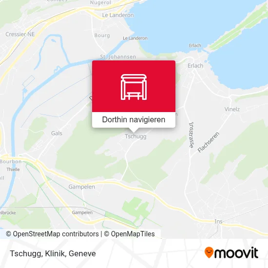 Tschugg, Klinik Karte