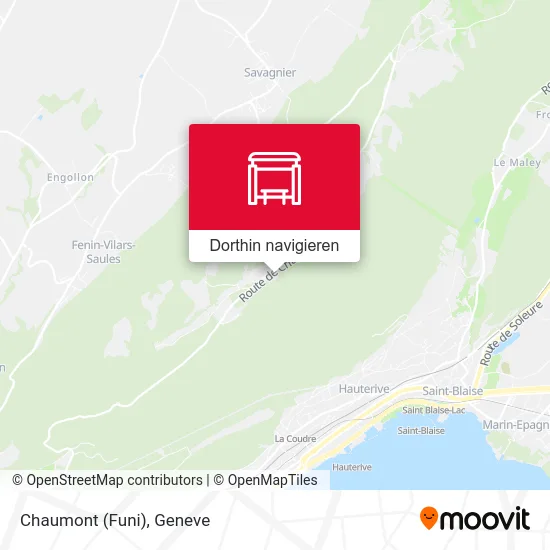 Chaumont (Funi) Karte