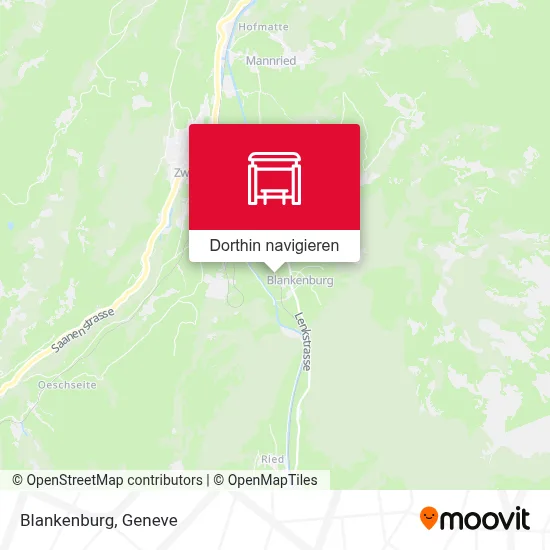 Blankenburg Karte