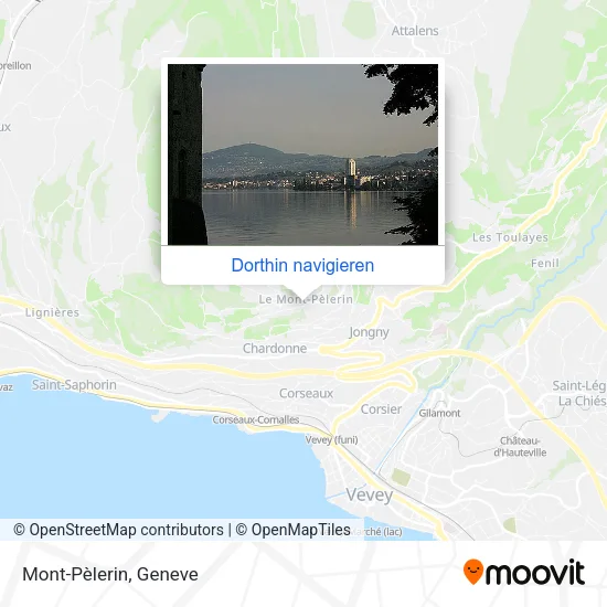 Mont-Pèlerin Karte