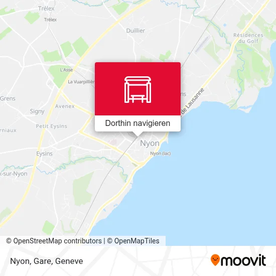 Nyon, Gare Karte