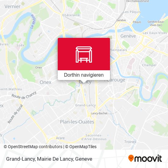 Grand-Lancy, Mairie De Lancy Karte