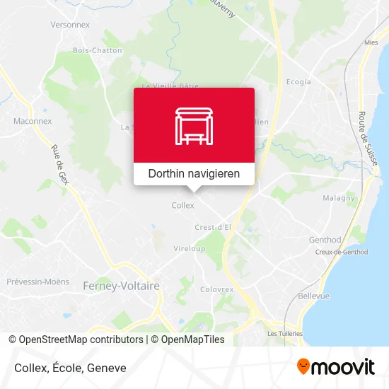 Collex, École Karte