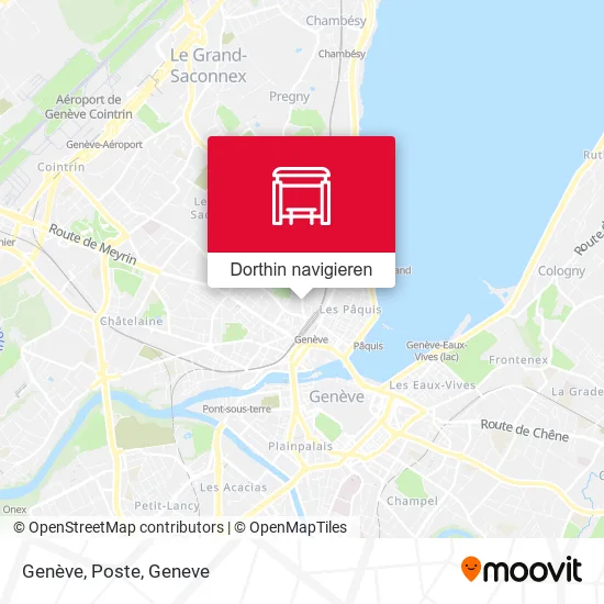 Genève, Poste Karte