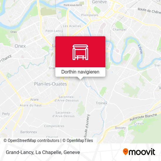 Grand-Lancy, La Chapelle Karte