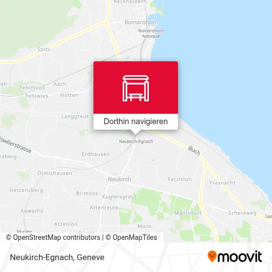 Neukirch-Egnach Karte