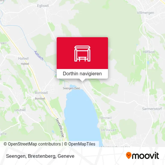 Seengen, Brestenberg Karte