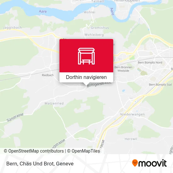 Bern, Chäs Und Brot Karte