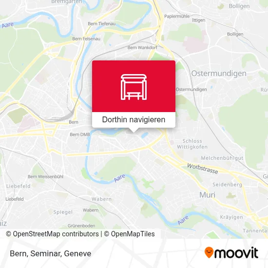 Bern, Seminar Karte