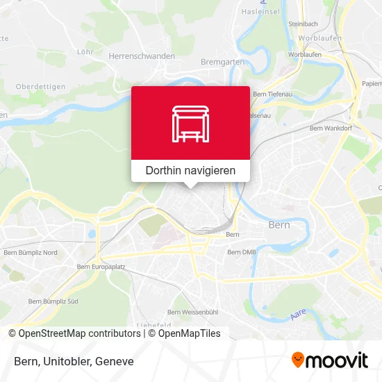 Bern, Unitobler Karte