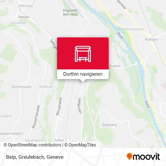 Belp, Greulebach Karte