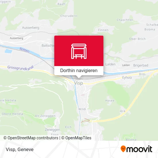 Visp Karte