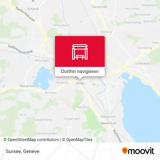 Sursee Karte