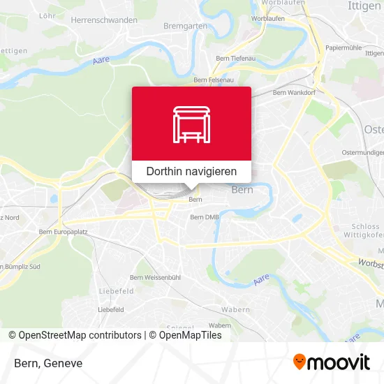 Bern Karte