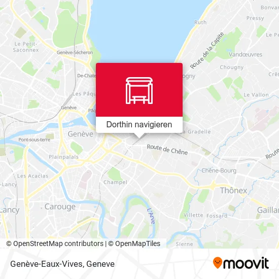 Genève-Eaux-Vives Karte