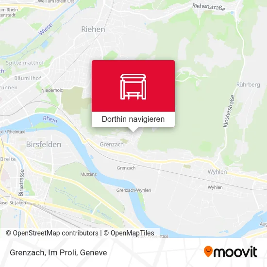 Grenzach, Im Proli Karte