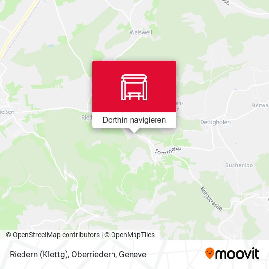 Riedern (Klettg), Oberriedern Karte