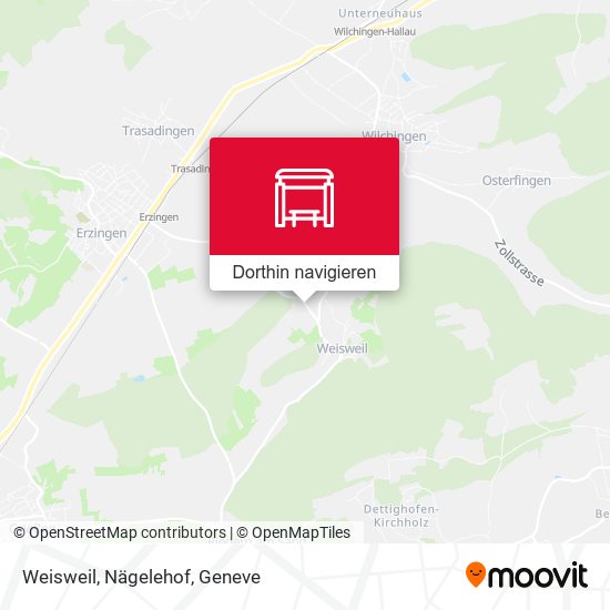 Weisweil, Nägelehof Karte