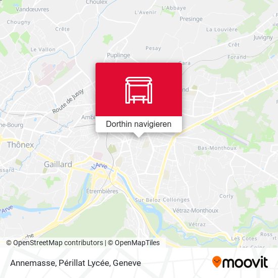 Annemasse, Périllat Lycée Karte