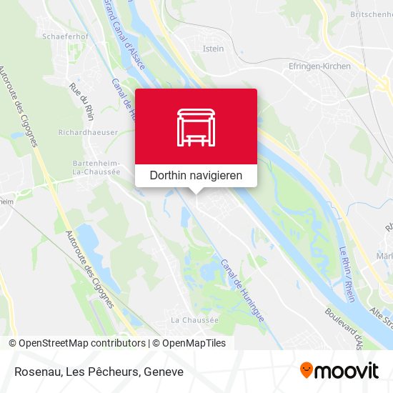 Rosenau, Les Pêcheurs Karte