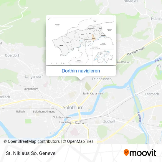 St. Niklaus So Karte