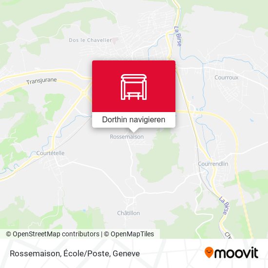 Rossemaison, École/Poste Karte