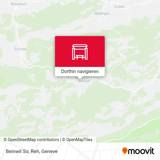 Beinwil So, Reh Karte