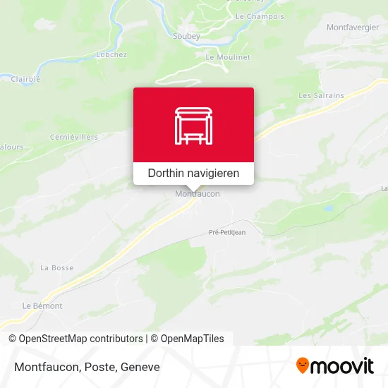 Montfaucon, Poste Karte