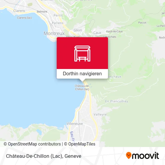 Château-De-Chillon (Lac) Karte