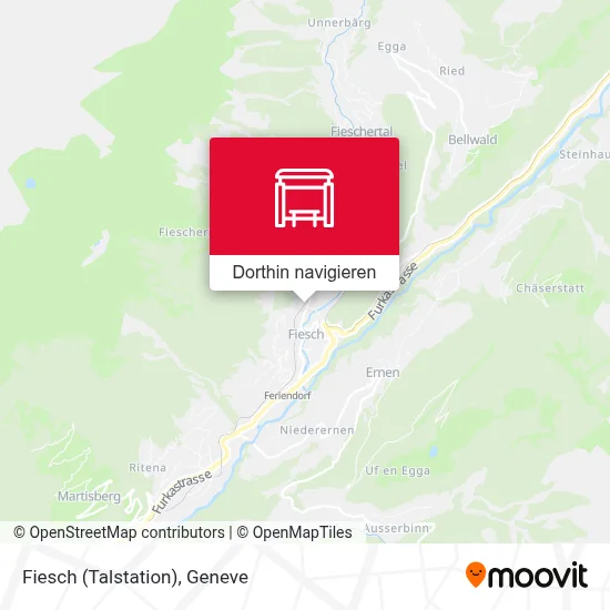 Fiesch (Talstation) Karte