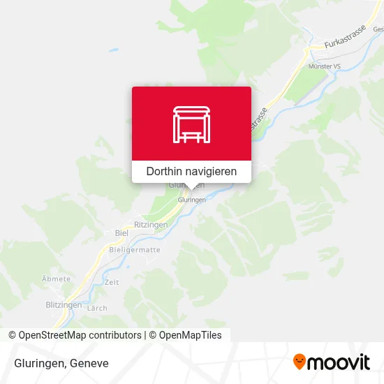 Gluringen Karte