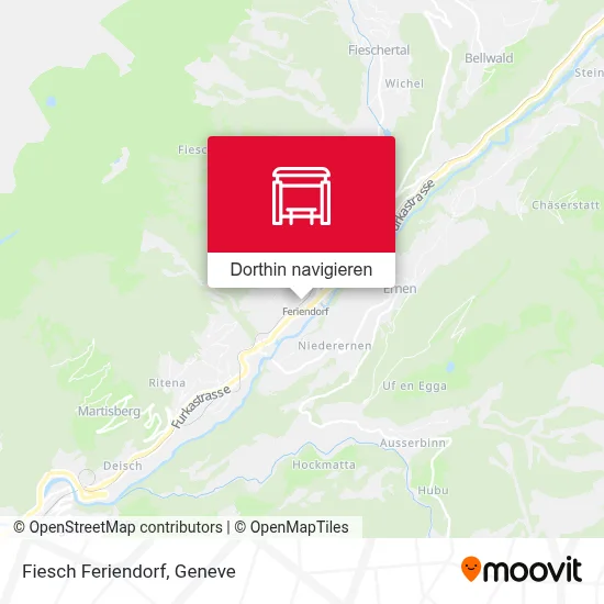 Fiesch Feriendorf Karte