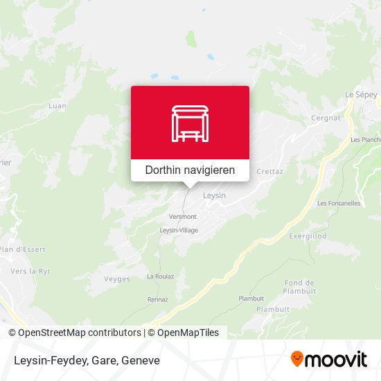 Leysin-Feydey, Gare Karte