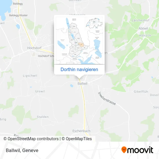 Ballwil Karte