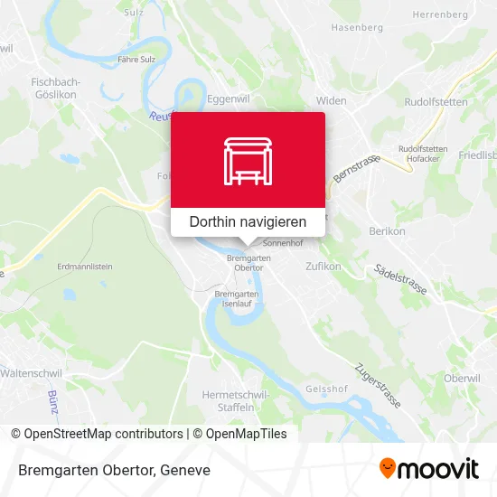 Bremgarten Obertor Karte