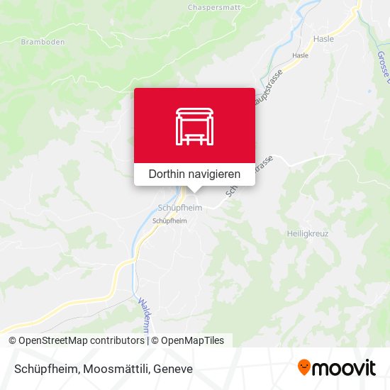 Schüpfheim, Moosmättili Karte