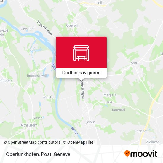 Oberlunkhofen, Post Karte