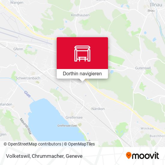 Volketswil, Chrummacher Karte