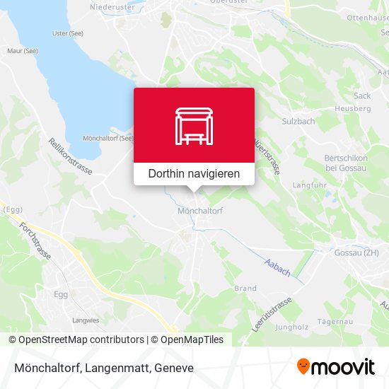 Mönchaltorf, Langenmatt Karte