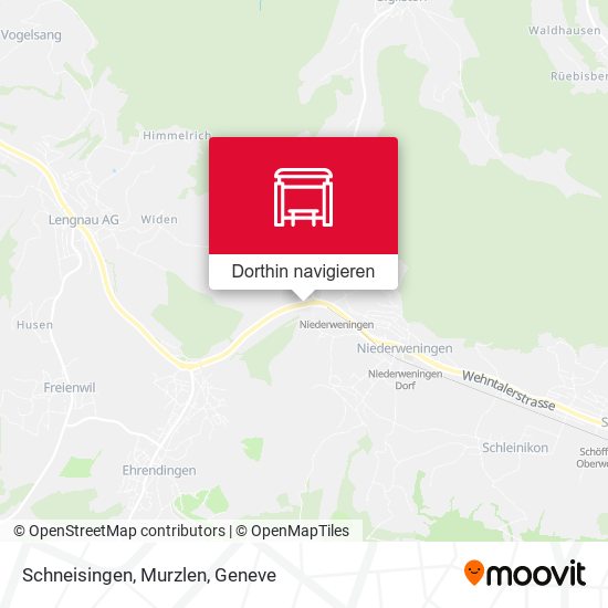 Schneisingen, Murzlen Karte