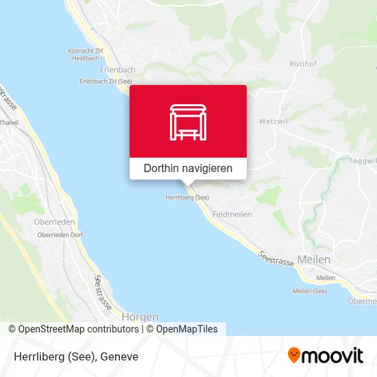 Herrliberg (See) Karte