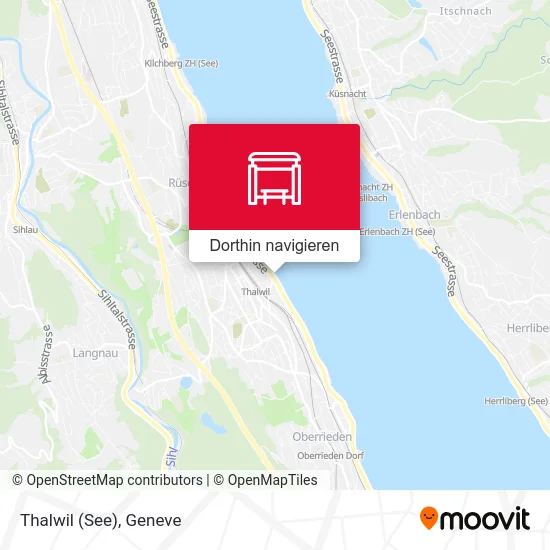 Thalwil (See) Karte